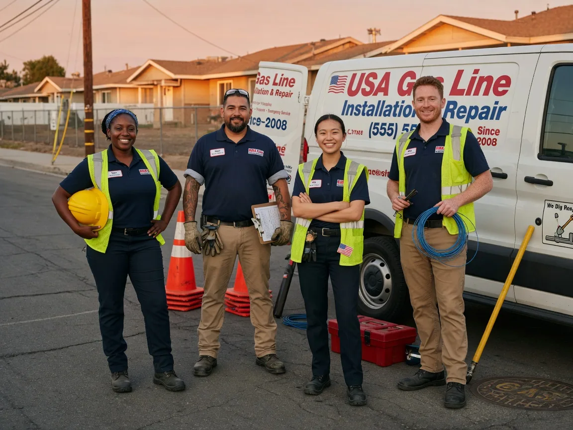 Gas Line Installation company in Mendota, IL